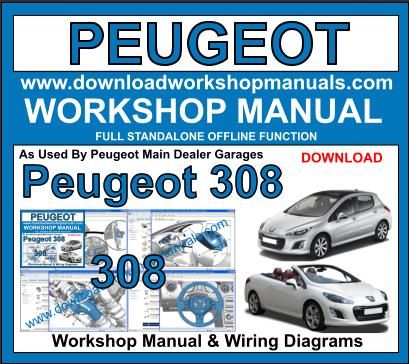 Peugeot 308 workshop service repair manual